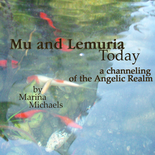 Album art for Mu and Lemuria Today; a fish pond with album text